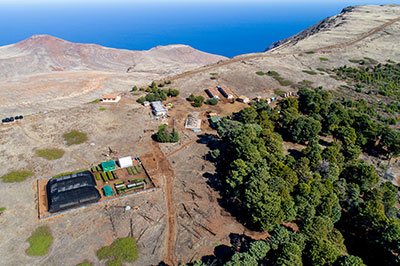 Estación biológica en Isla Guadalupe